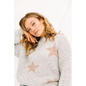 NWT Luca + Grae Star Sweater